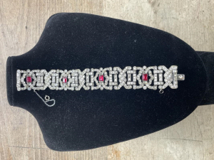 BRACCIALETTO ART DECO' ZIRCONI