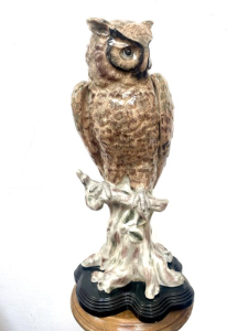 CIVETTA IN CERAMICA POLICROMA