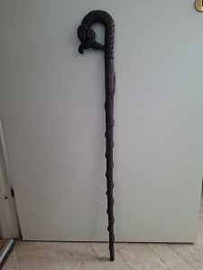 BASTONE DA PASSEGGLIO LEGNO SERPENTE
