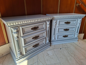 COPPIA COMODINI RILACCATI