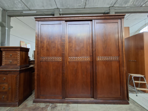 ARMADIO LEGNO MASSELLO ANTE SCORREVOLI