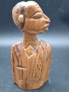 SCULTURA AFRICA BUSTO UOMO