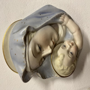 MADONNA CON BAMBINO GHIGO ANNI 30