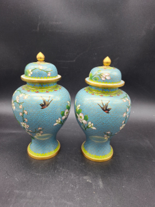 COPPIA POTIQUES CLOISONNET AZZURRE