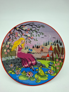 PIATTO CERAMICA FIABE