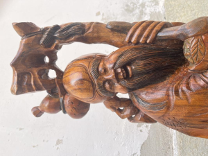 SCULTURA CINESE LEGNO