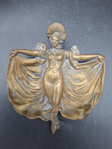 SVUOTA TASCHE ART NOUVEAU IN BRONZO LOIE
