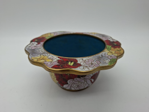 VASETTO CLOISONNET INTERNO AZZURRO
