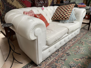 DIVANO LETTO BIANCO CHESTER