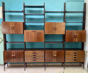 LIBRERIA TERRACIELO 1967 DESIGN ALBINI 